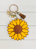 Sunflower Keychain