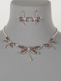 Dragonfly Necklace Set