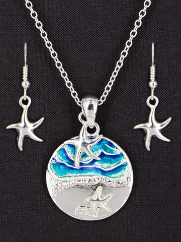 Sealife Necklace Set