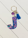 Initial Keychains 2”