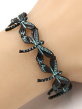 Patina Dragonfly Bracelet