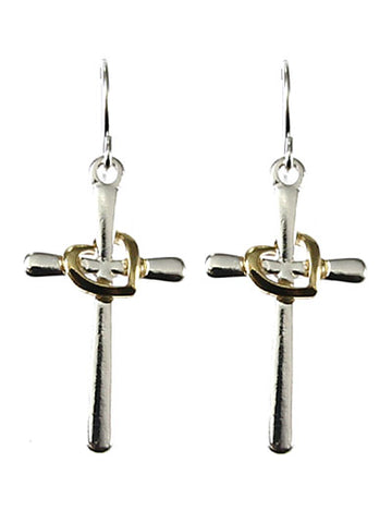 Cross Earrings