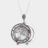 Tree of Life Magnifying Glass Necklace