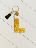 Initial Keychains 2”