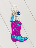 Cowboy Boot Keychain