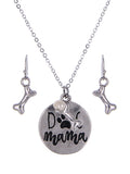 Dog Mama Necklace Set