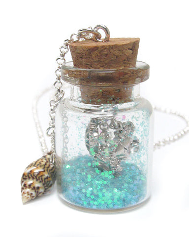 Beach in a Bottle Necklace