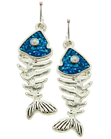 Fish Bone Earrings