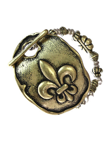 Fleur de Lis Bracelet