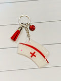 Nurse Hat Keychain