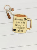 Coffee Mug Keychain