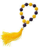 Purple and Yellow Bracelet