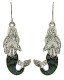 Abalone Mermaid Earrings