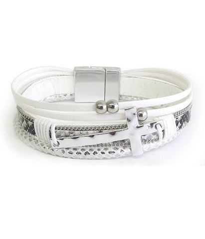 Cross Multilayer Bracelet