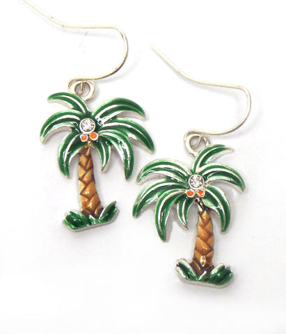 Palm Tree Earrings