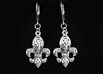 Fleur de Lis Earrings