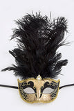 Black and Gold Mardi Gras Mask