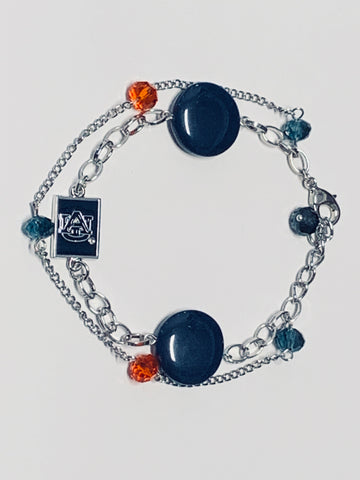 Auburn Tigers Bracelet