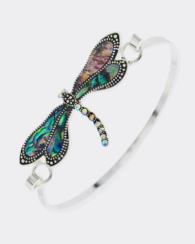 Abalone Dragonfly Bracelet