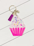 Cupcake Keychain