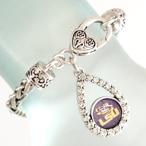 LSU Tigers Bracelet