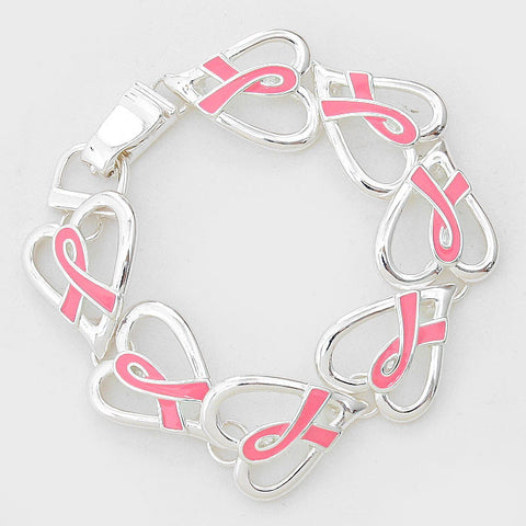 Pink Ribbon Bracelet