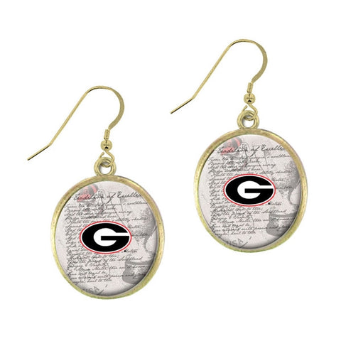 Georgia Bulldogs Earrings