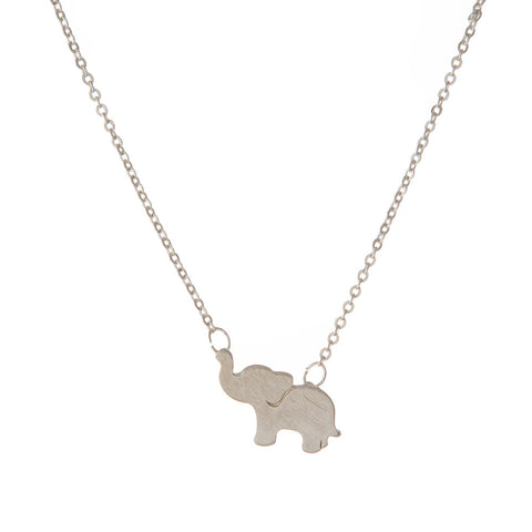 Tiny Elephant Necklace