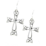 Trinity Cross Earrings