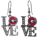 Georgia Bulldogs Earrings