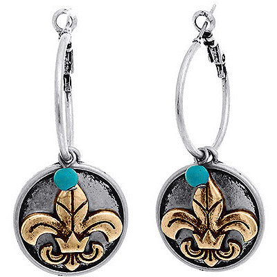 Fleur de Lis Earrings