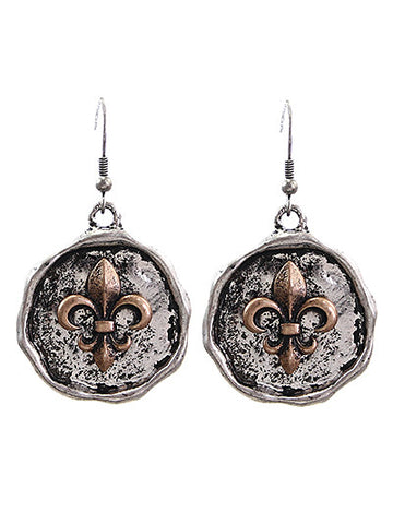 Fleur de Lis Earrings