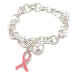 Pink Ribbon Bracelet