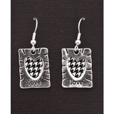 Houndstooth Earrings