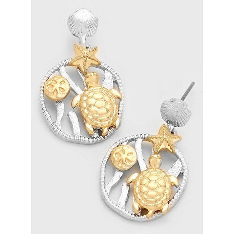 Turtle Earrings