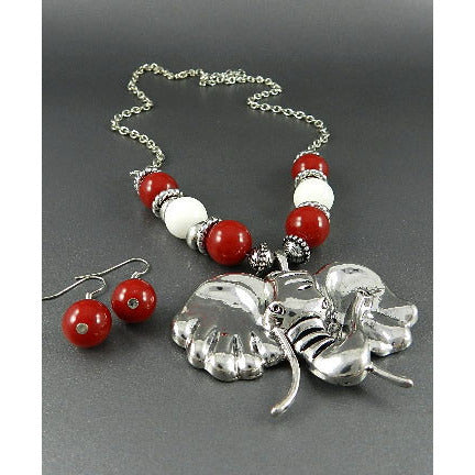 Elephant Necklace Set