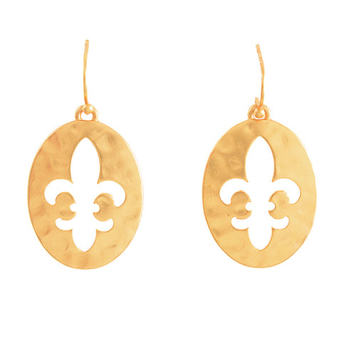 Fleur de Lis Earrings