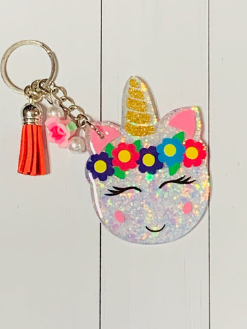 Unicorn Keychain