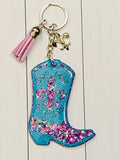 Cowboy Boot Keychain