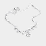 Rhinestone Anklet