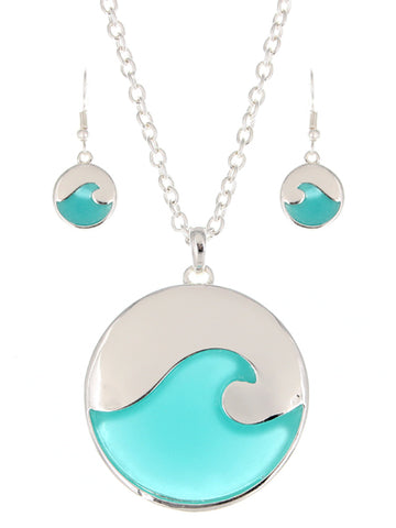 Wave Necklace Set