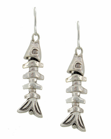 Fish Bone Earrings