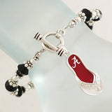 Alabama Flip Flop Bracelet