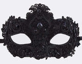 Black Lace Mardi Gras Mask
