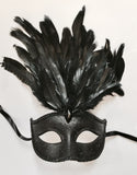 Black Mardi Gras Mask