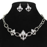 Fleur de Lis Necklace Set