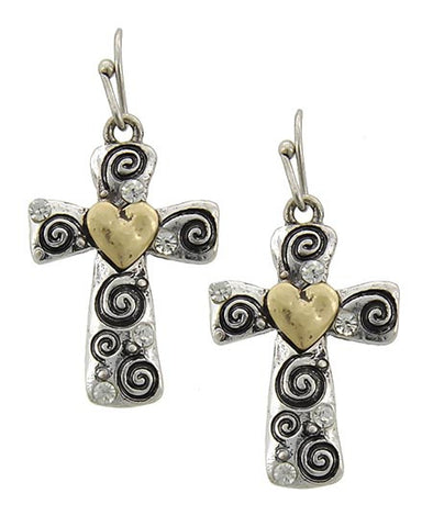 Cross Earrings