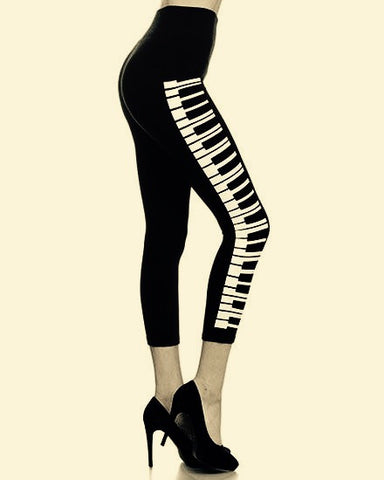 Piano Leggings