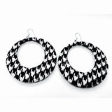 Houndstooth Earrings