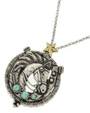 Horse Magnifying Glass Necklace